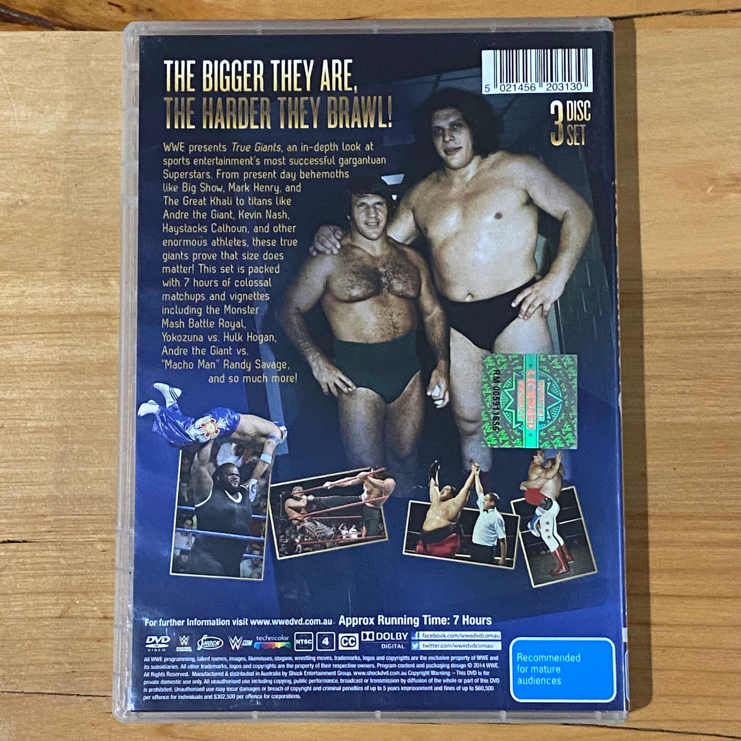 Wresting DVDs WWF WCW Bundle of 10 Mixed Titles Hours of Classic Brawls!