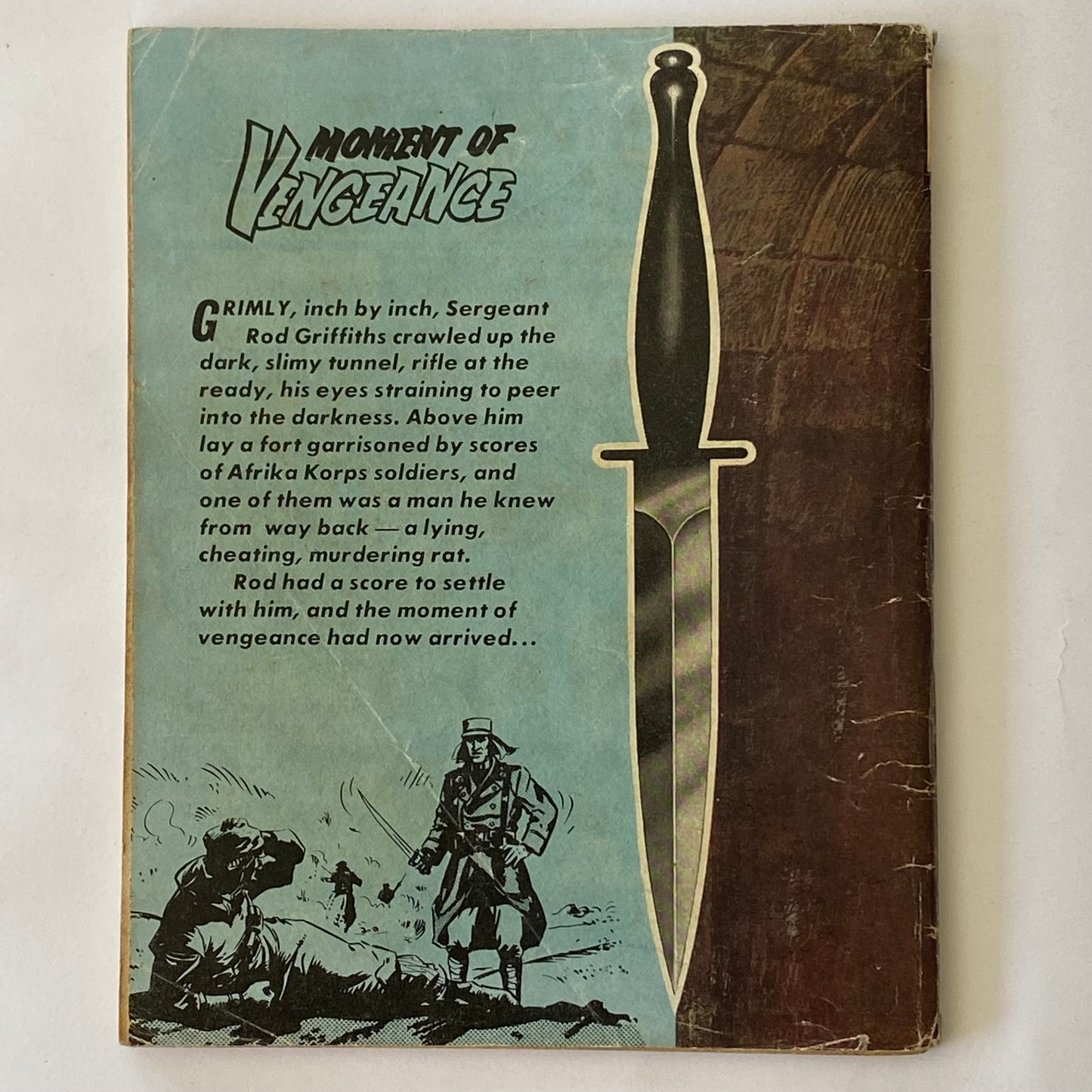 Commando War Comic #713 Moment Of Vengeance 1973