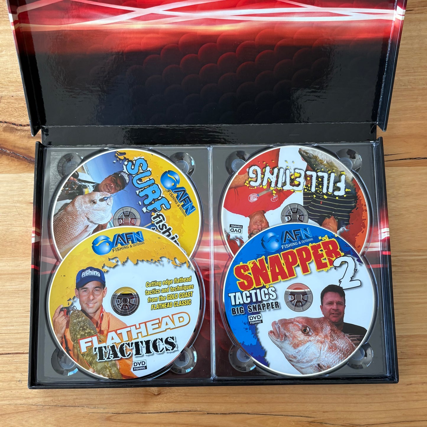 Australian Fishing Series 1 and 2 on DVD AFN Fishing and Outdoors VGC
