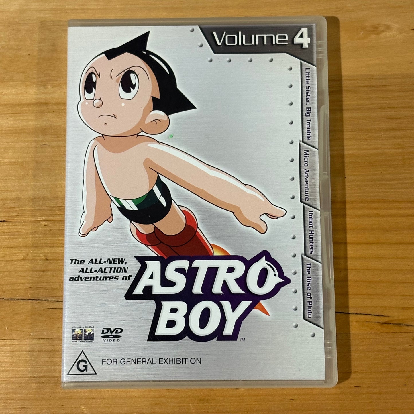 Astro Boy Volumes 1,2,4 DVD 2003 TV Series PAL 4 VGC