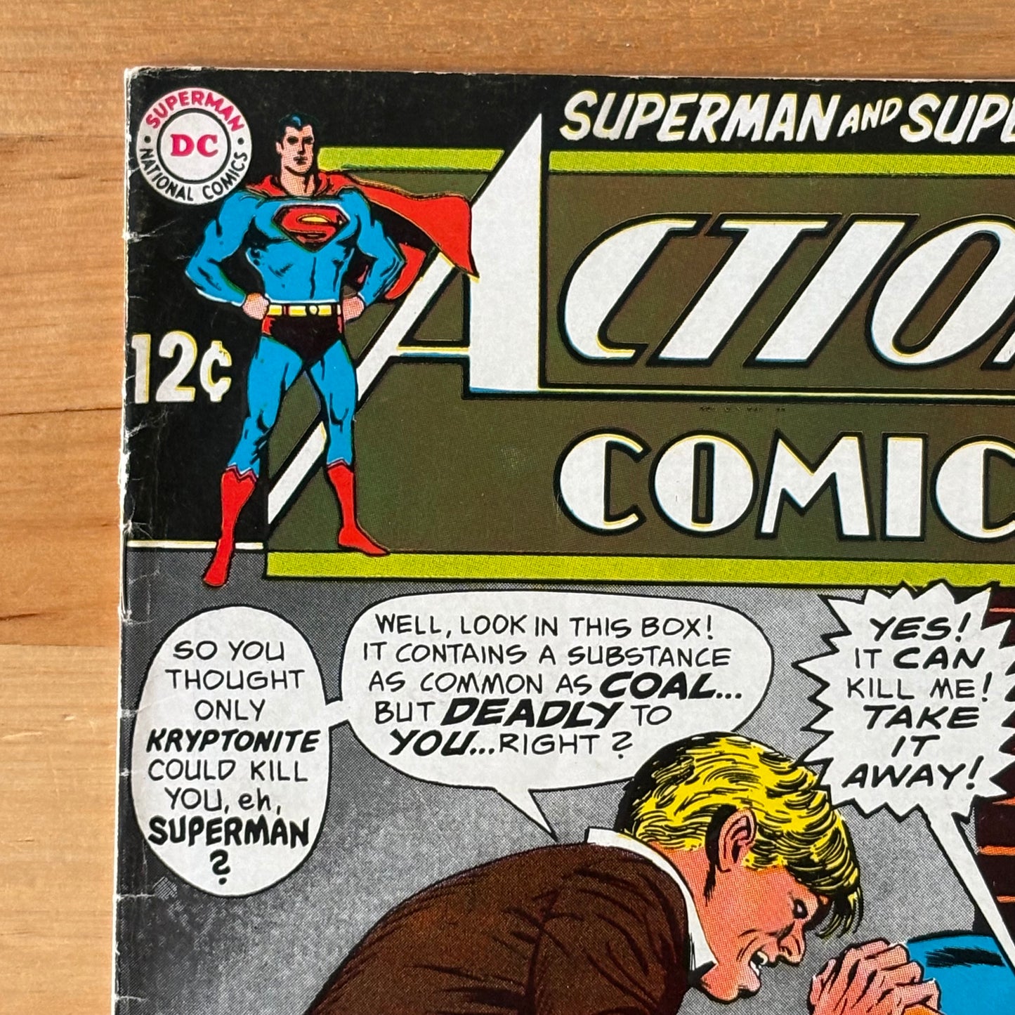 Action Comics (1938) #376 GD DC Comics Silver Age