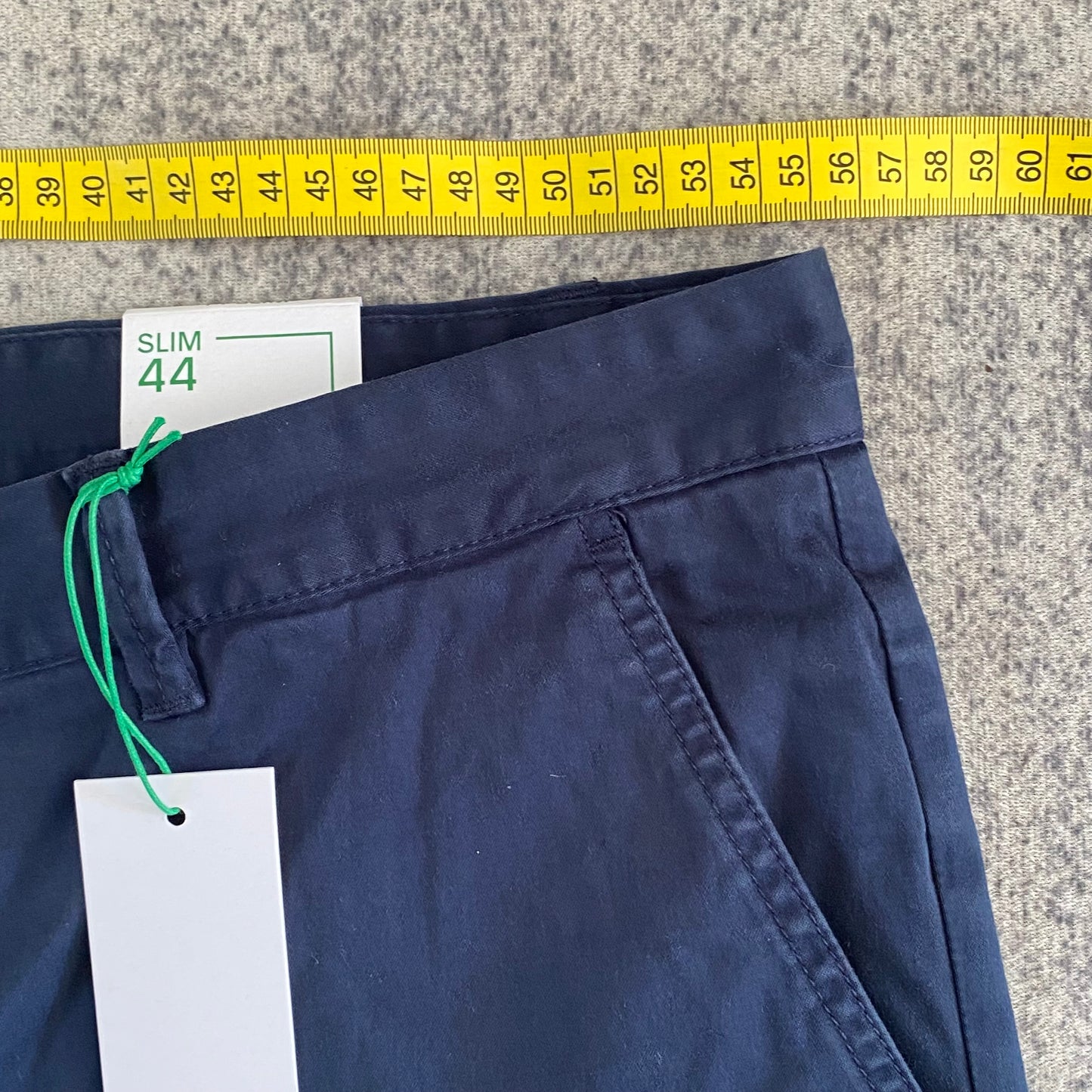 Axl & Co Men’s Dark Blue Platinum Slim Stretch SZ 42-inch Waist Zip Fly New With Tags