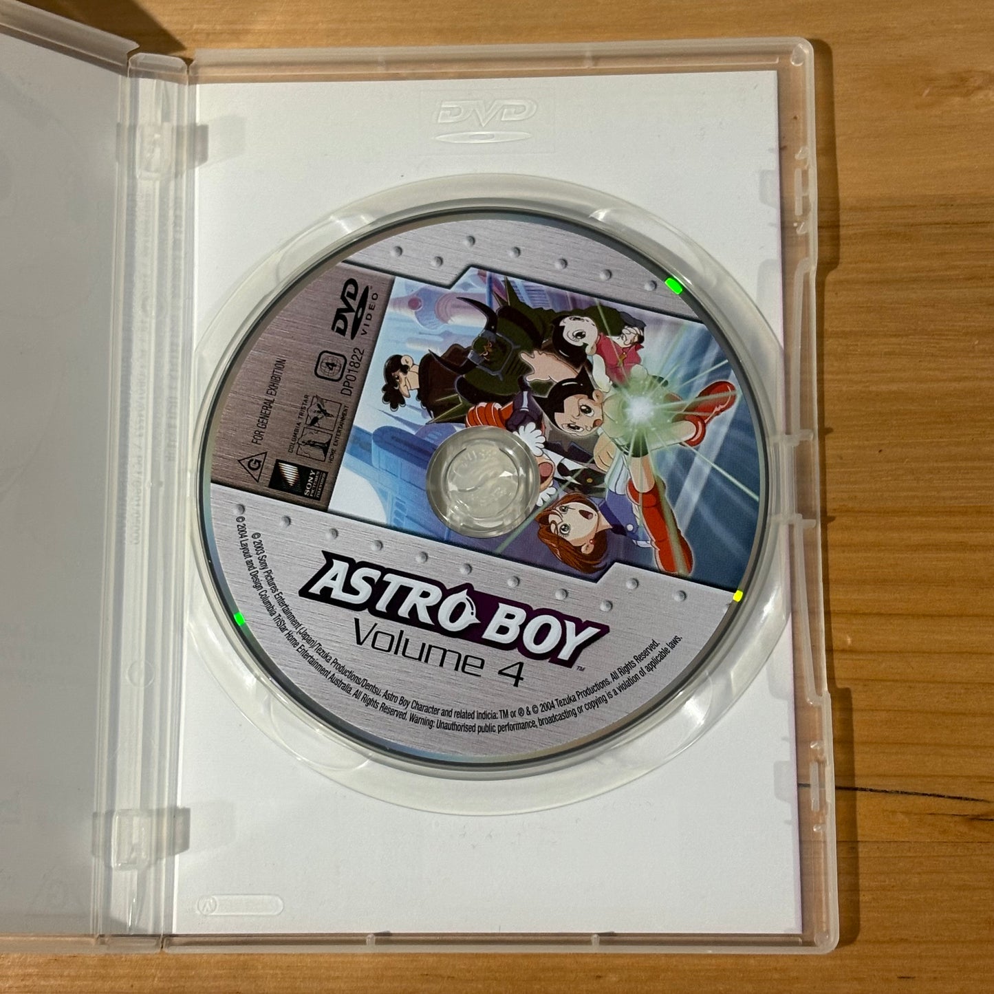 Astro Boy Volumes 1,2,4 DVD 2003 TV Series PAL 4 VGC