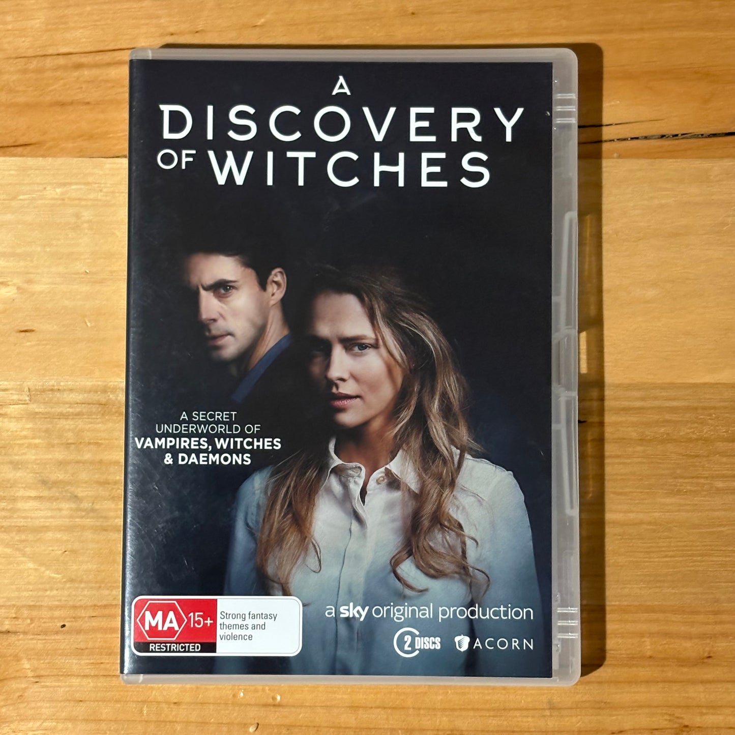 A Discovery of Witches Series 1+2 DVD Supernatural Drama 2-Disc Set PAL 4 VGC