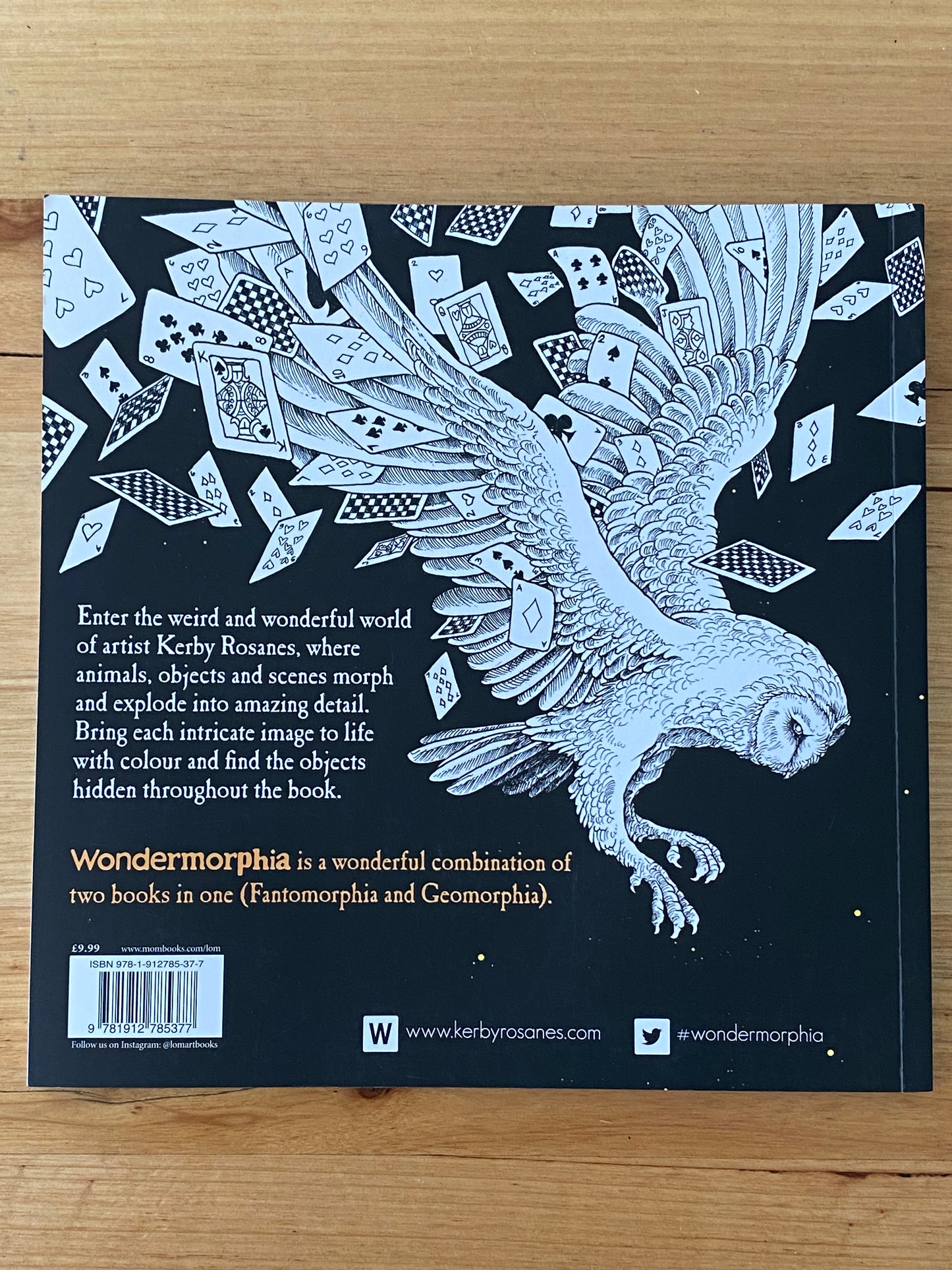 Wondermorphia Extreme Colouring & Search Challenge Kerby Rosanes Paperback 2020 GD