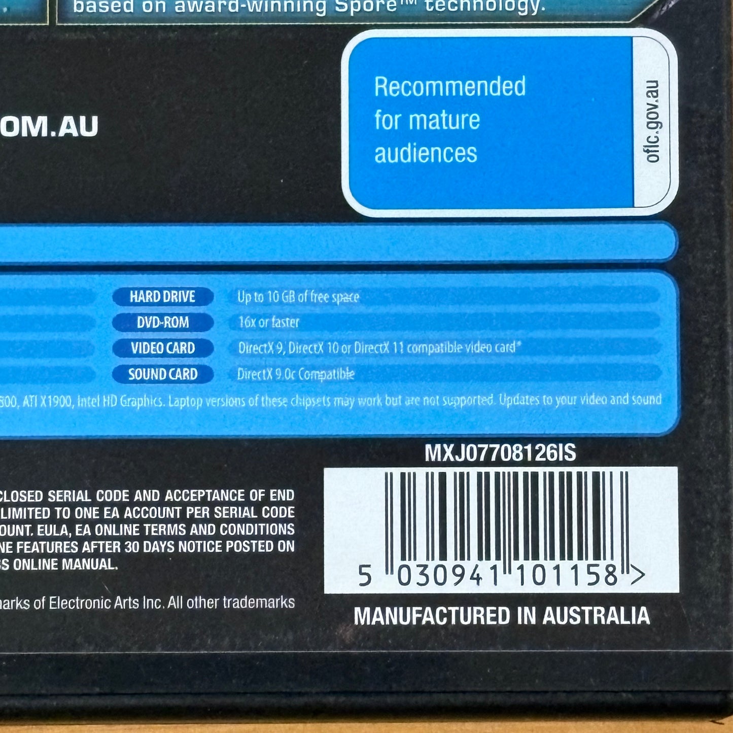 Darkspore Limited Edition PC Role Playing Game with Registration Code VGC