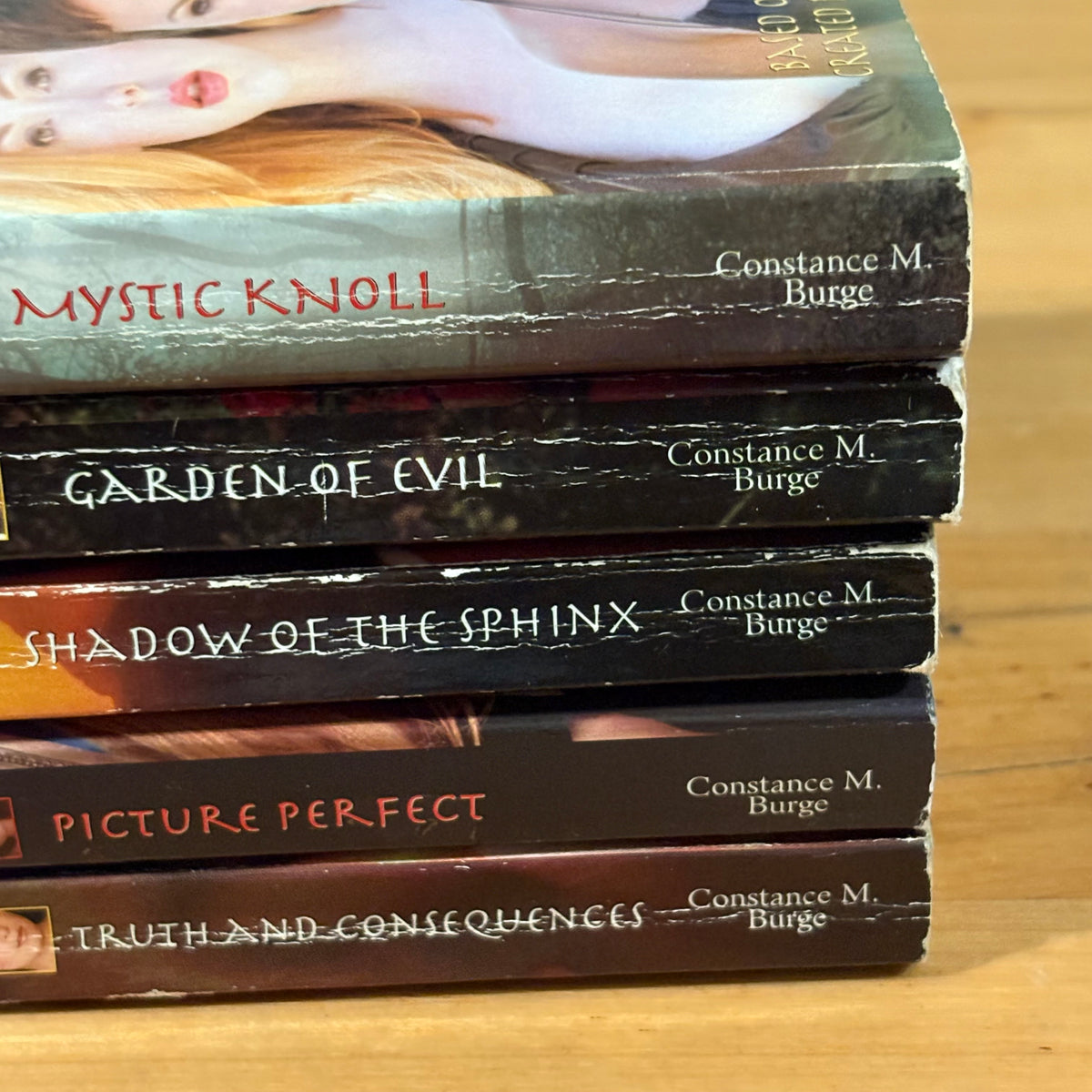 Charmed Paperback Novels by Constance M. Burge x 5 Bundle Vintage