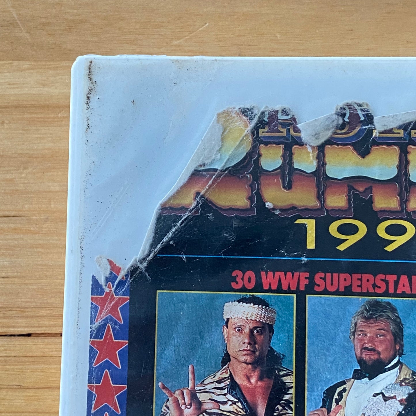 WWF Wrestling Royal Rumble 1990 VHS 3 Hours Long Ex-Rental GD