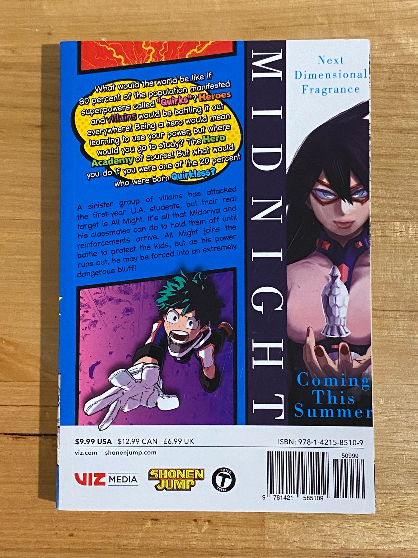 My Hero Academia 3 Manga Kohei Horikoshi English Language Shonen Jump Comics VGC