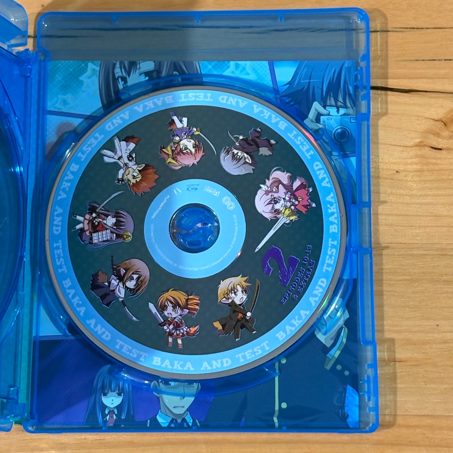 Baka And Test Summon The Beasts Blu-ray Anime Series 1 and 2 Collection Region A+B VGC