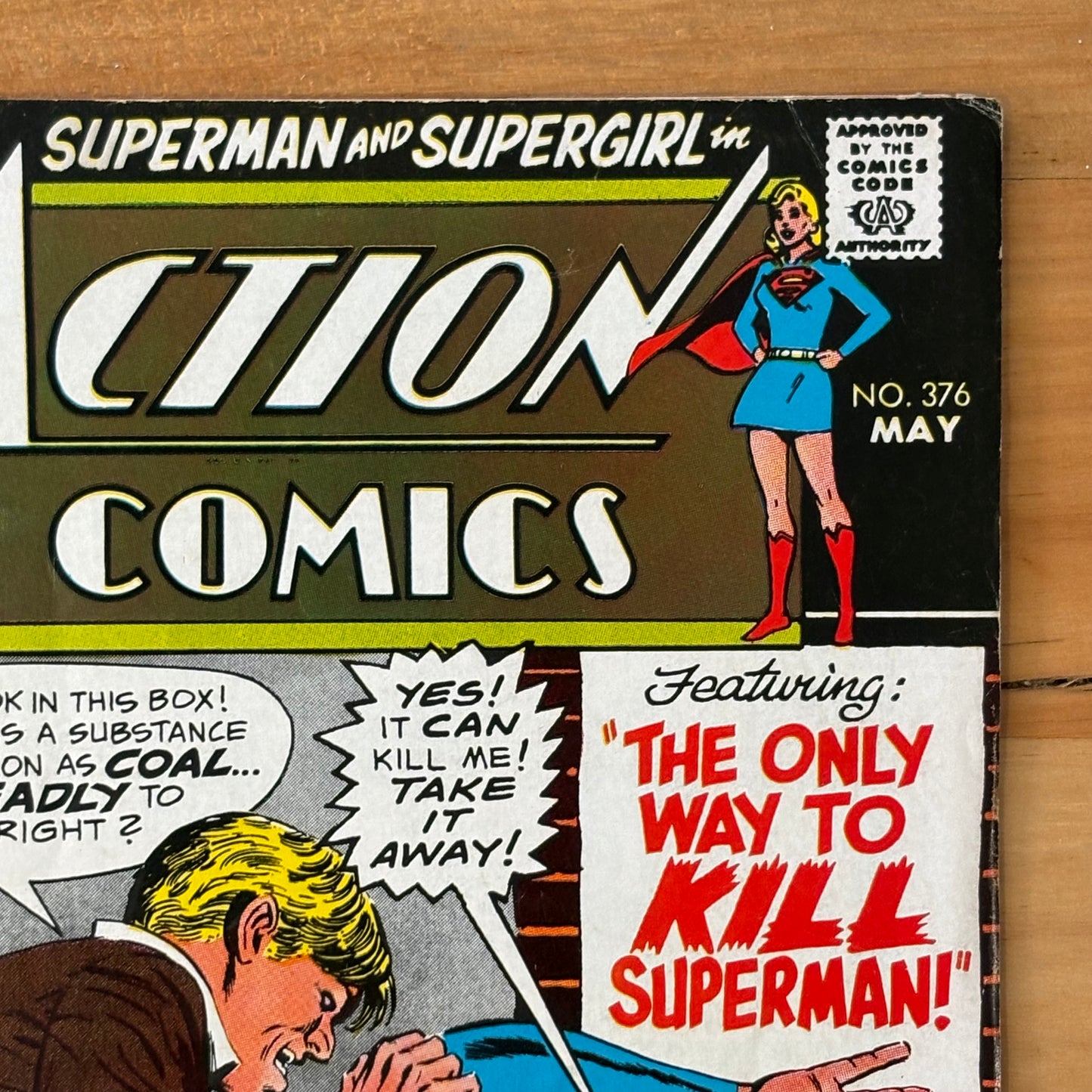 Action Comics (1938) #376 GD DC Comics Silver Age