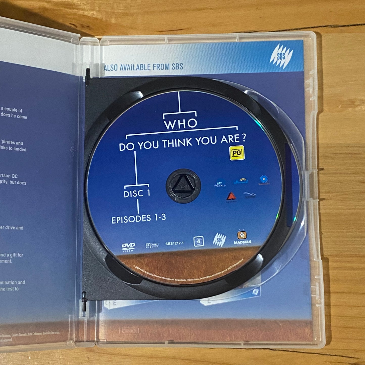 Who Do You Think You Are? Series 1 & 6 DVD SBS TV 2-Disc PAL 4 VGC