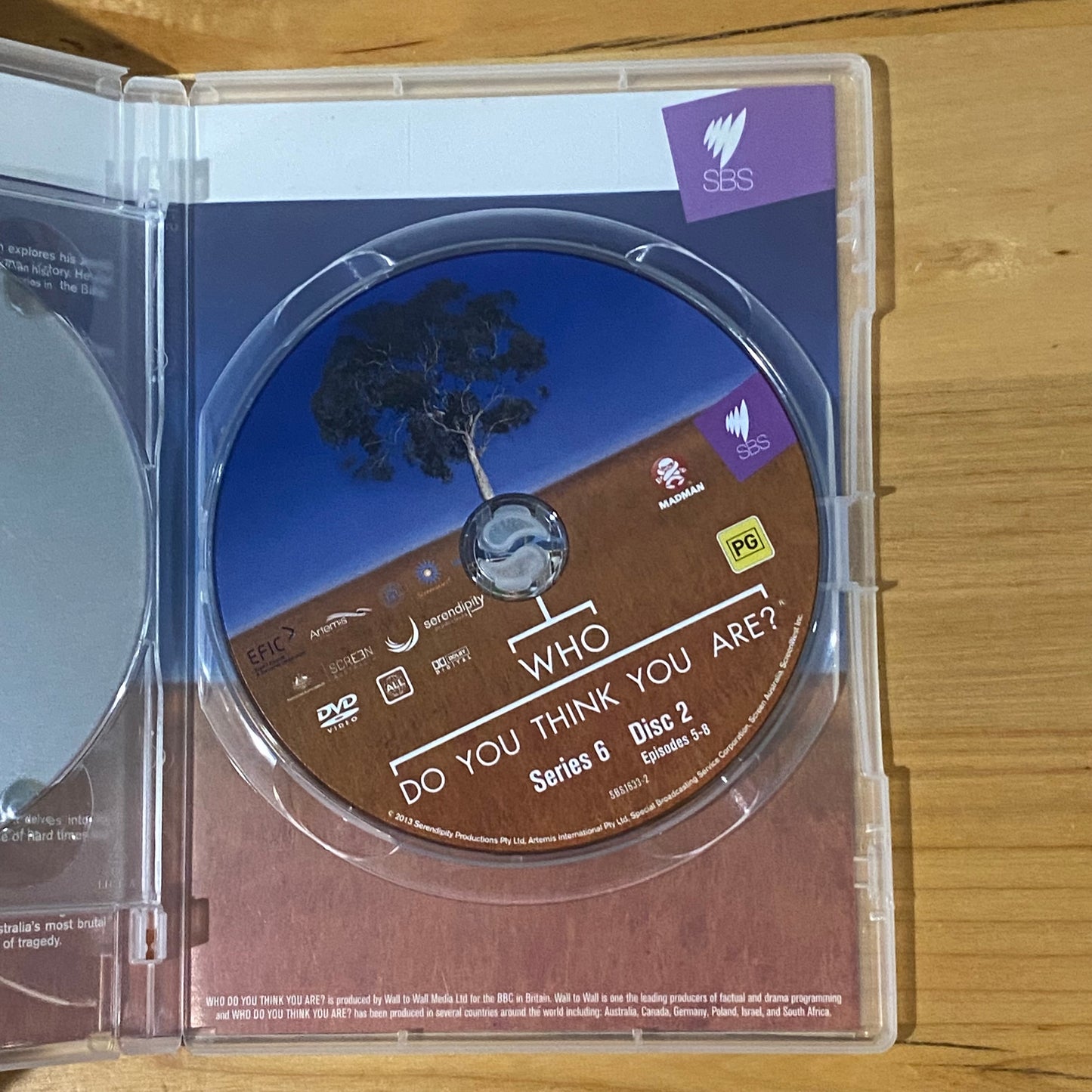 Who Do You Think You Are? Series 1 & 6 DVD SBS TV 2-Disc PAL 4 VGC