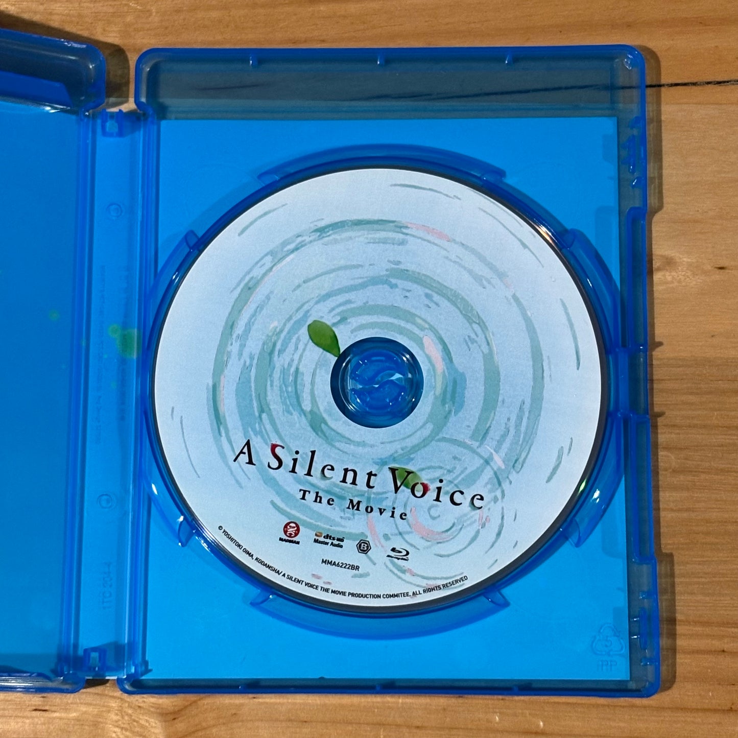 A Silent Voice The Movie Blu-Ray Anime Naoko Yamada Region B VGC