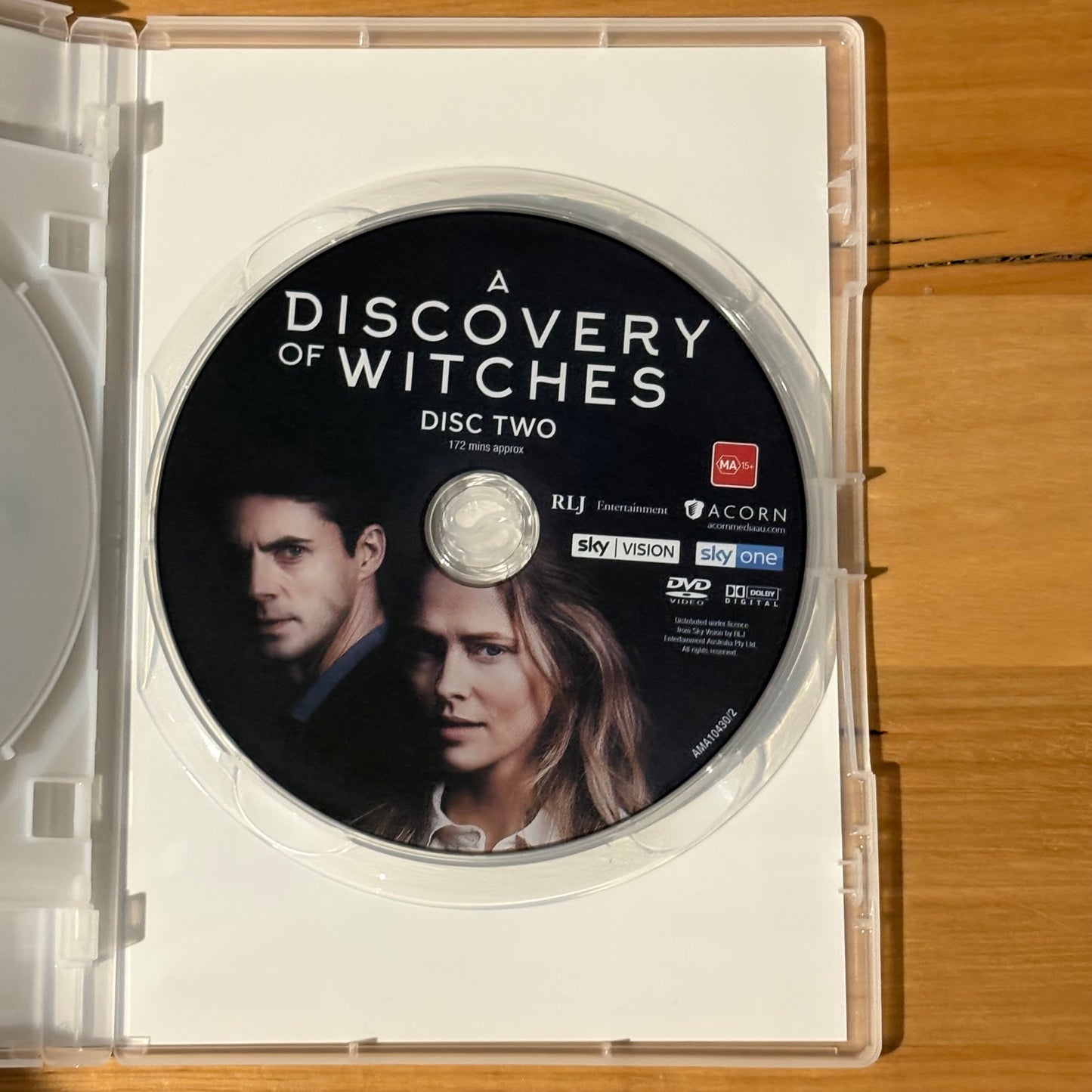 A Discovery of Witches Series 1+2 DVD Supernatural Drama 2-Disc Set PAL 4 VGC