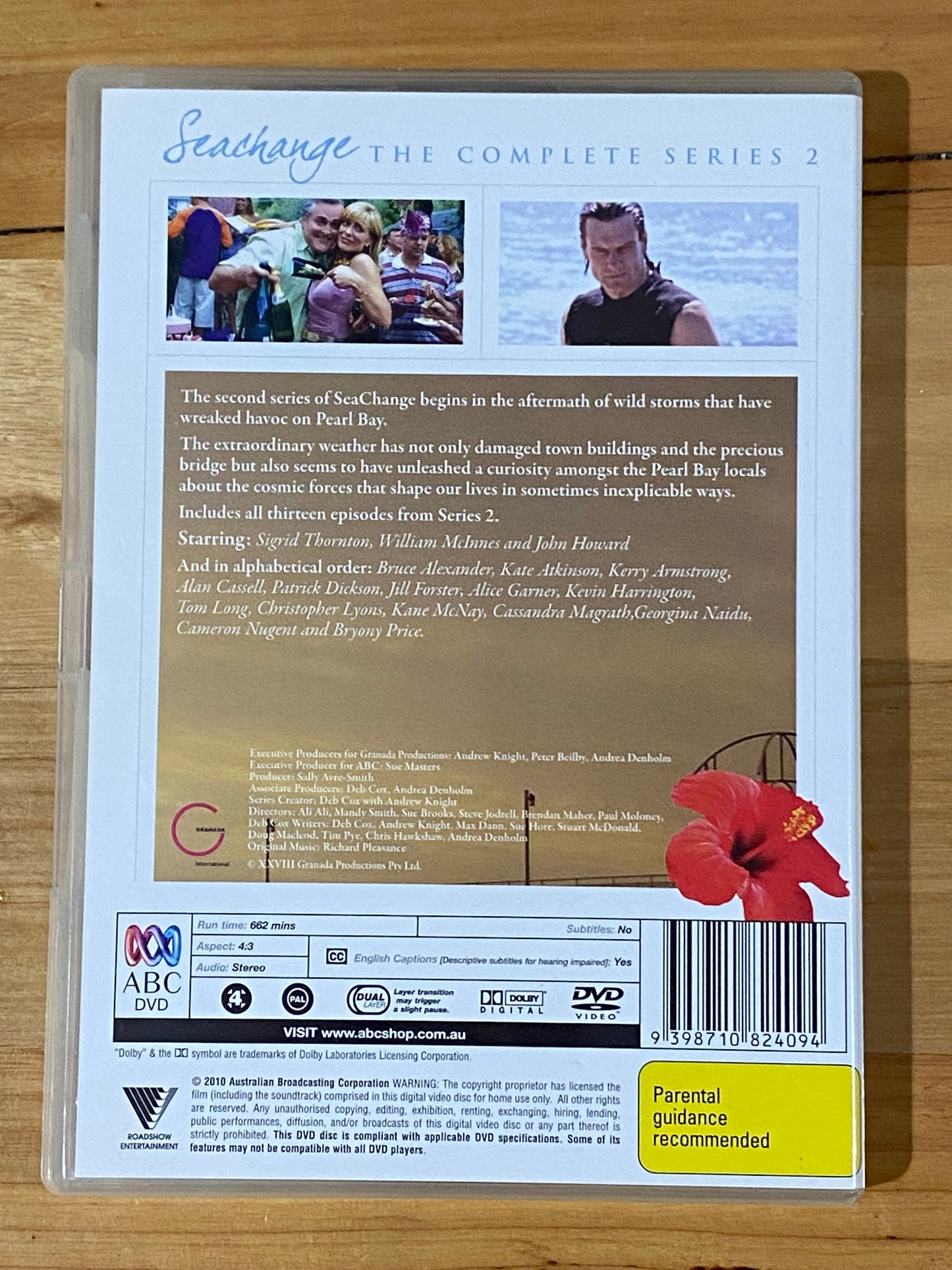 Seachange Complete Series 2 DVD Australian Drama 4-Disc Set PAL 4 VGC