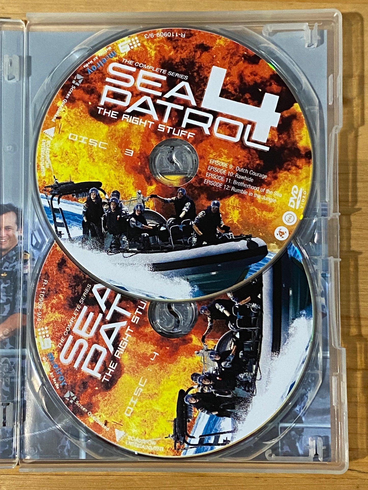 Sea Patrol Series 1-4 DVD Australian Naval Drama 4-Disc PAL 4 VGC