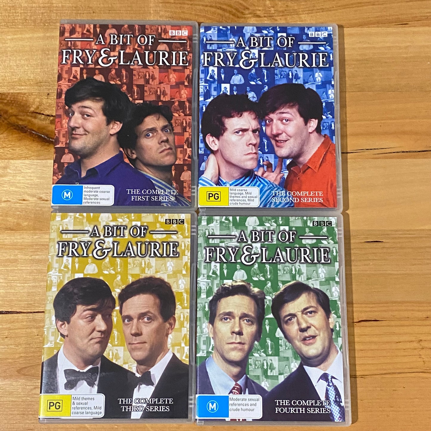 A Bit of Fry and Laurie The Complete Set DVD PAL 4 BBC TV Classic Comedy VGC