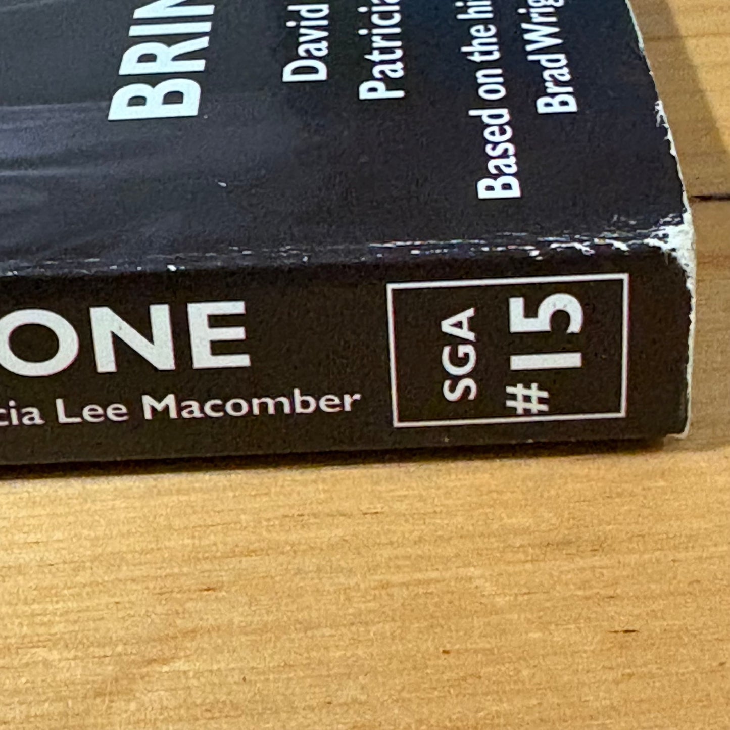 Stargate Atlantis Brimstone Wilson & Macomber Paperback Sci-Fi 2010 GD