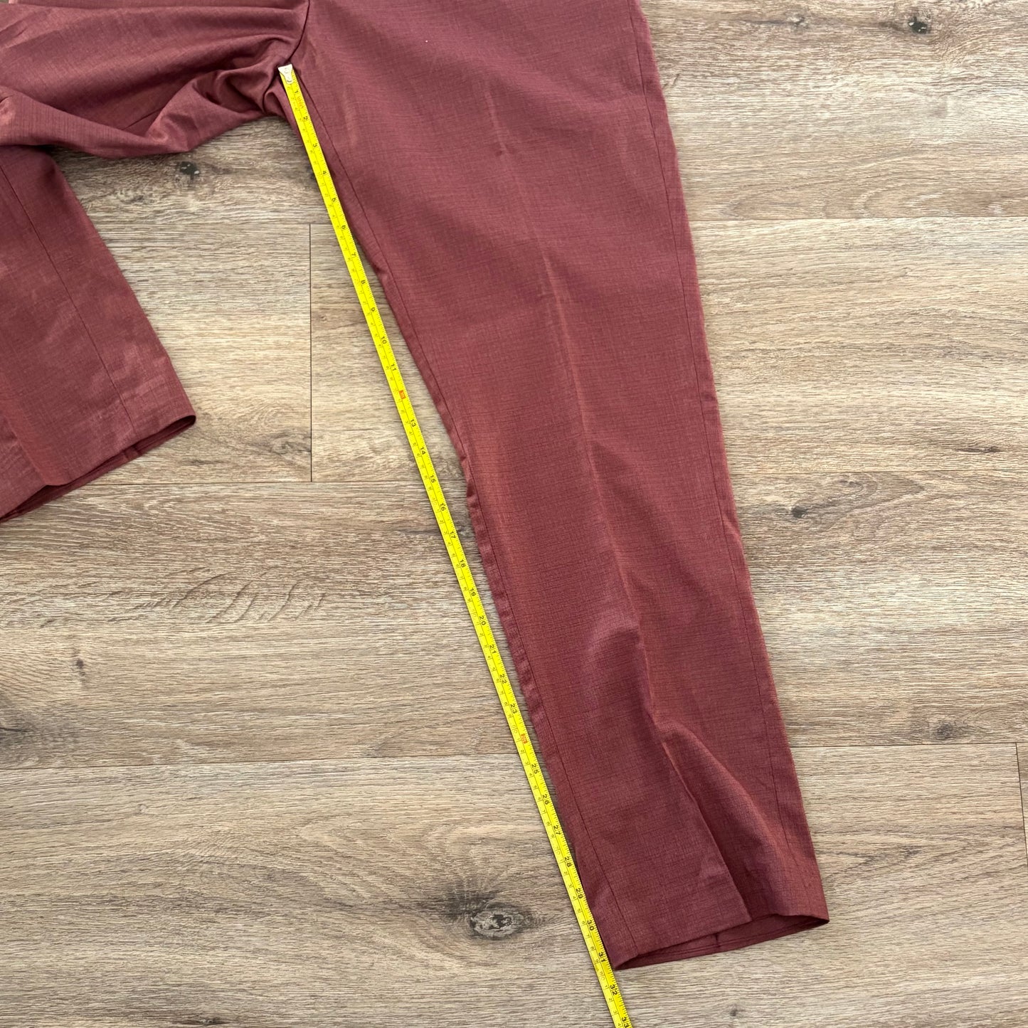 Axl & Co Men’s Wine Dress Pants SZ 36-inch Waist Zip Fly New With Tags