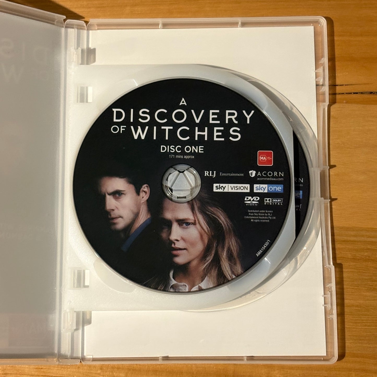 A Discovery of Witches Series 1+2 DVD Supernatural Drama 2-Disc Set PAL 4 VGC