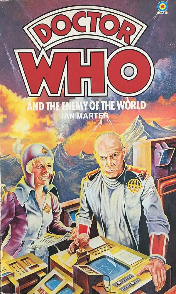Doctor Who and The Enemy of The World by Ian Marter Target Books 1982 VGC