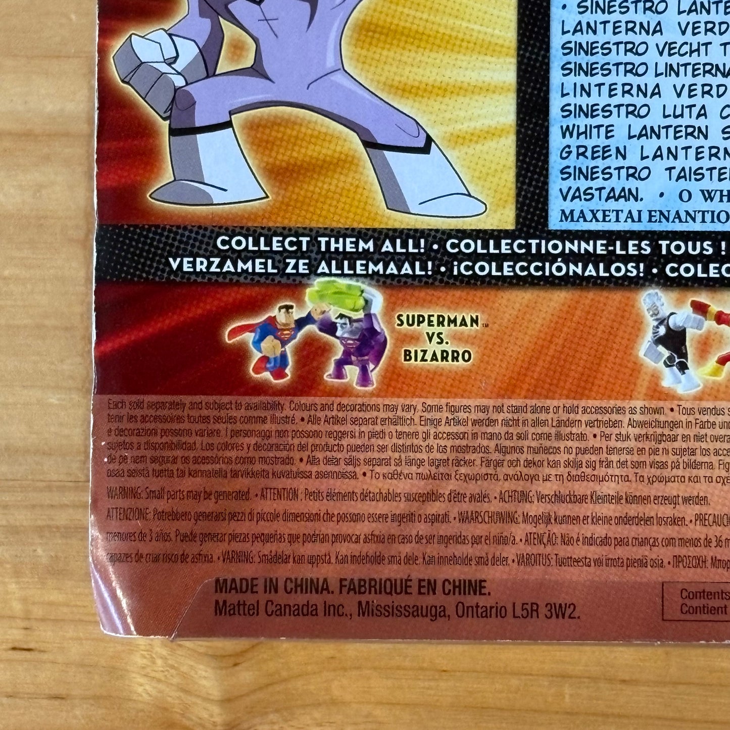 DC Universe Action League White Lantern Sinestro vs Green Lantern 2011 New Sealed