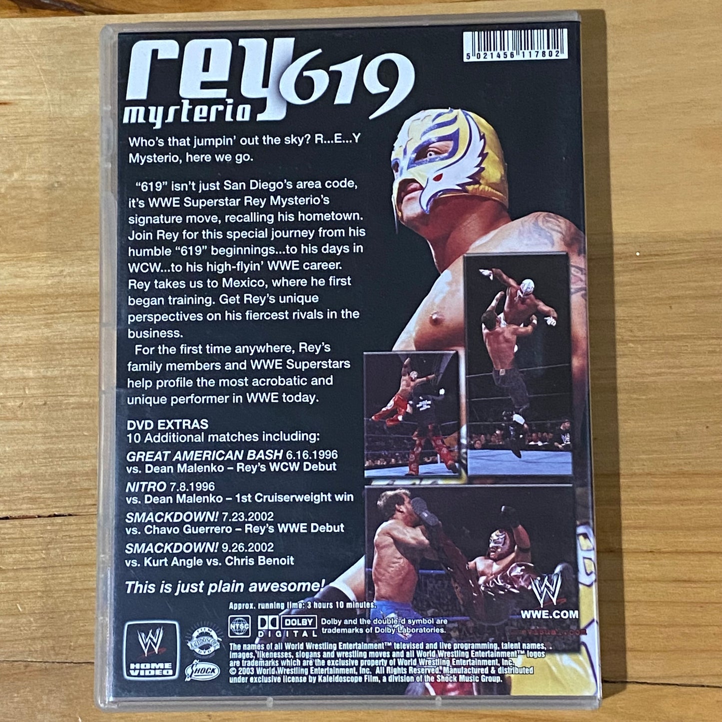 Wresting DVDs WWF WCW Bundle of 10 Mixed Titles Hours of Classic Brawls!