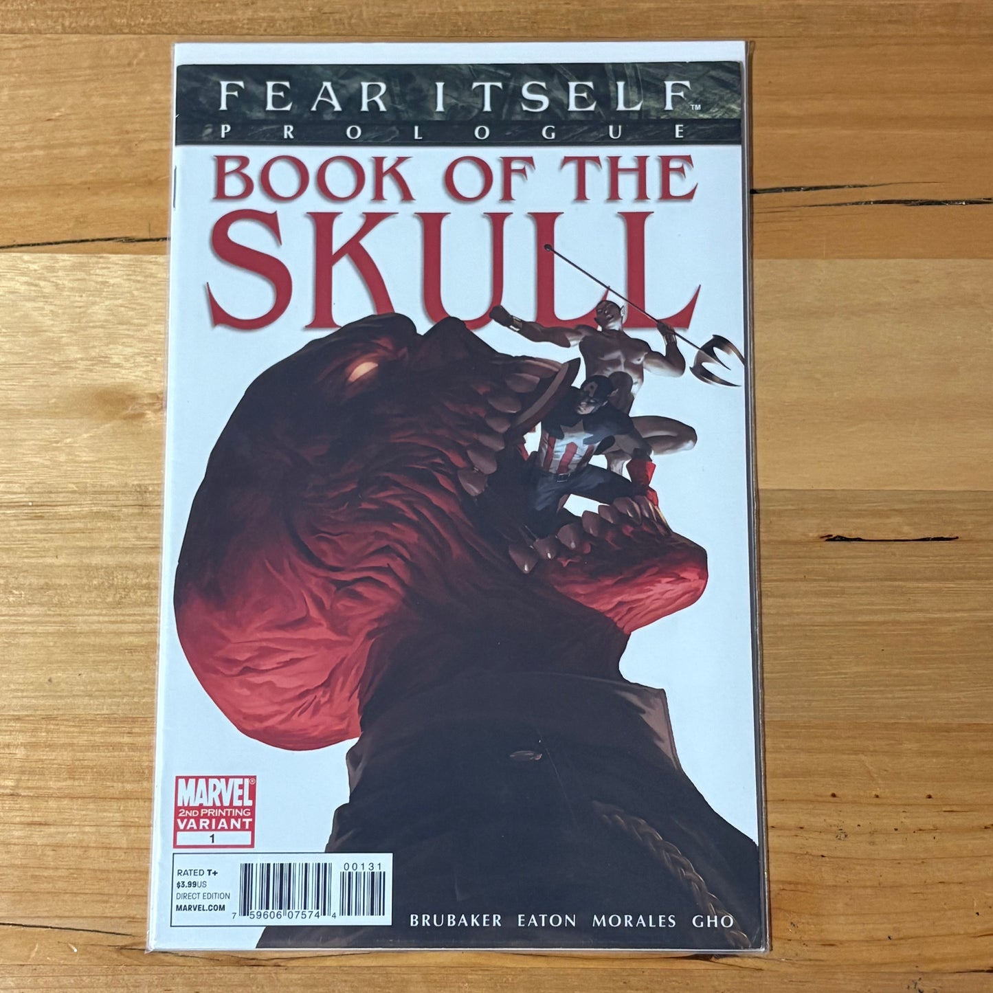Fear Itself: Book of the Skull (2011) #1 2nd Printing Variant Cover