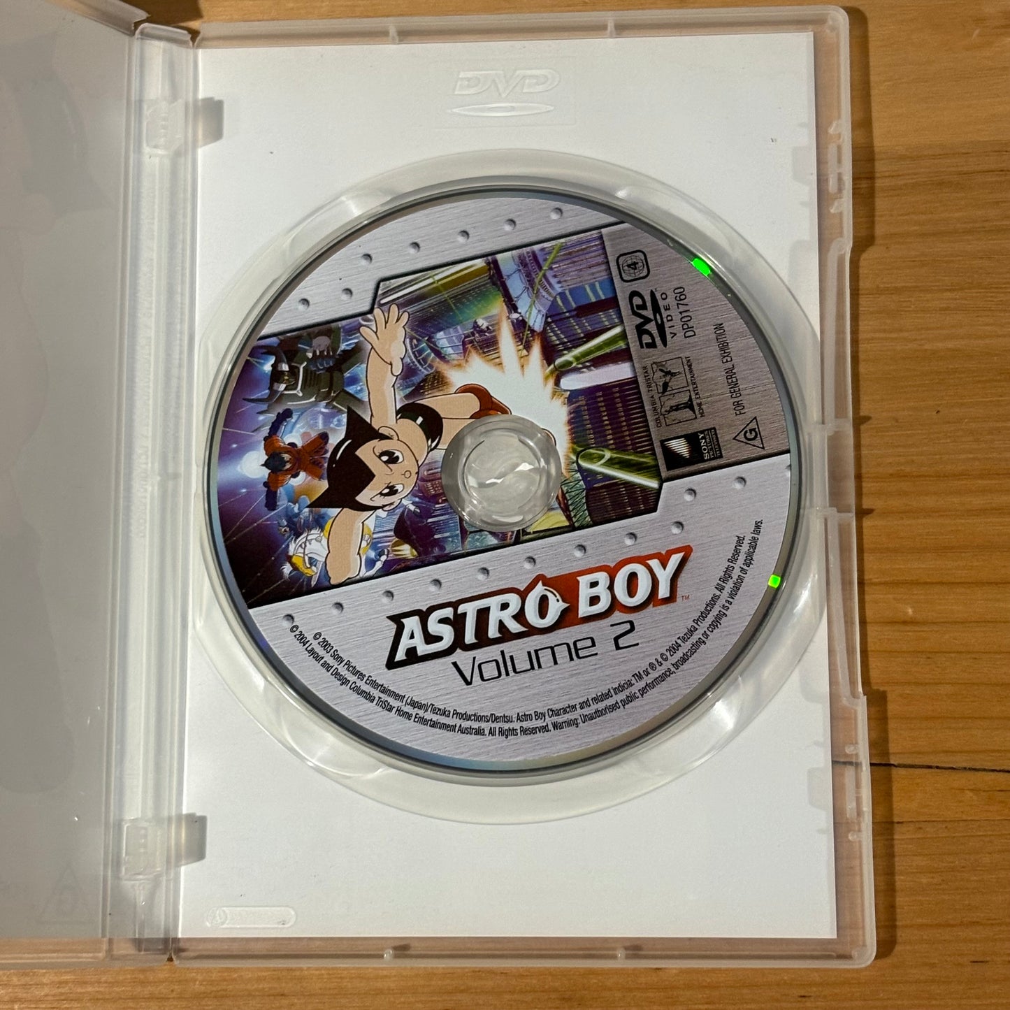 Astro Boy Volumes 1,2,4 DVD 2003 TV Series PAL 4 VGC