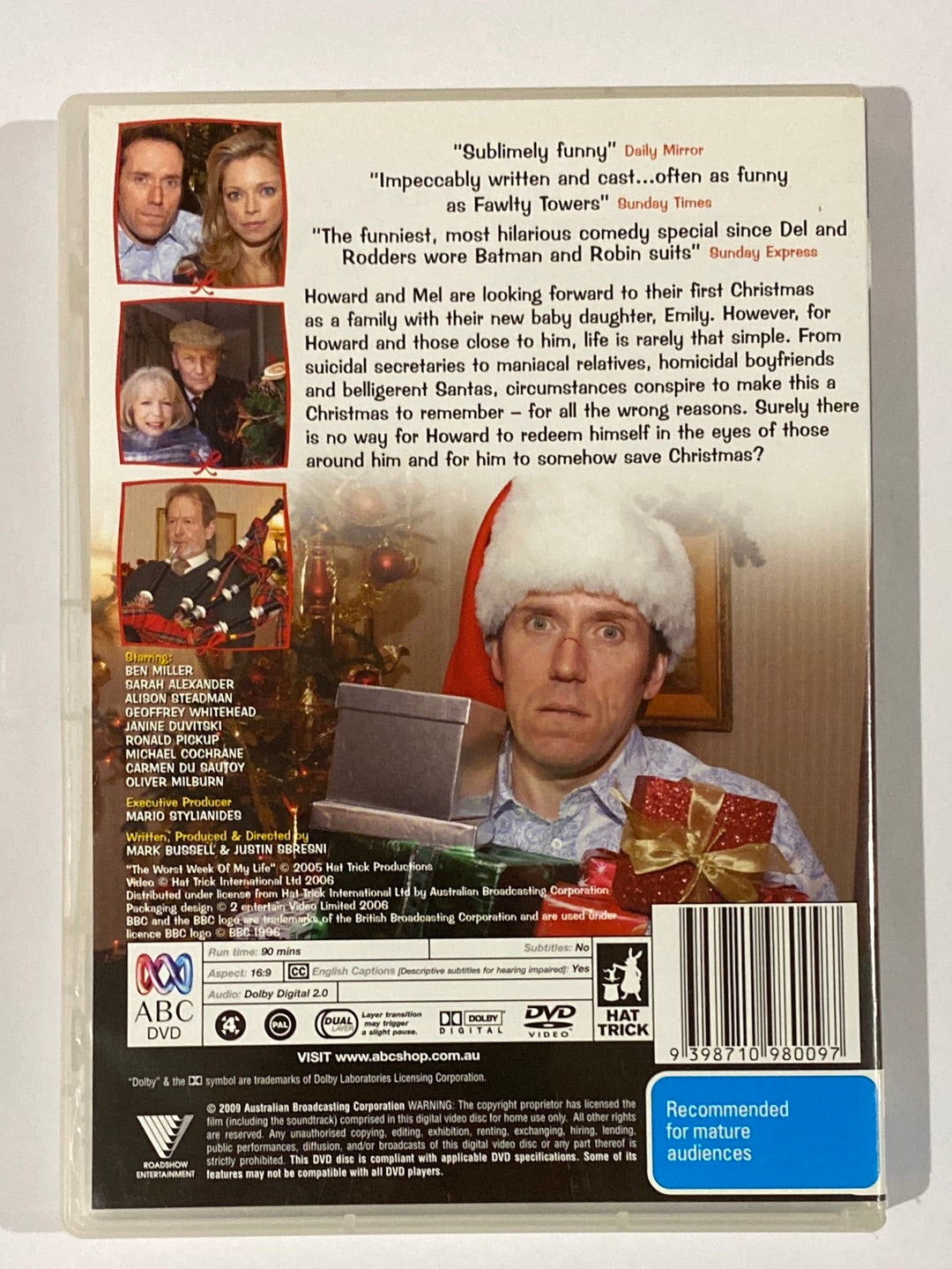 The Worst Christmas of My Life DVD PAL 4 British Comedy VGC