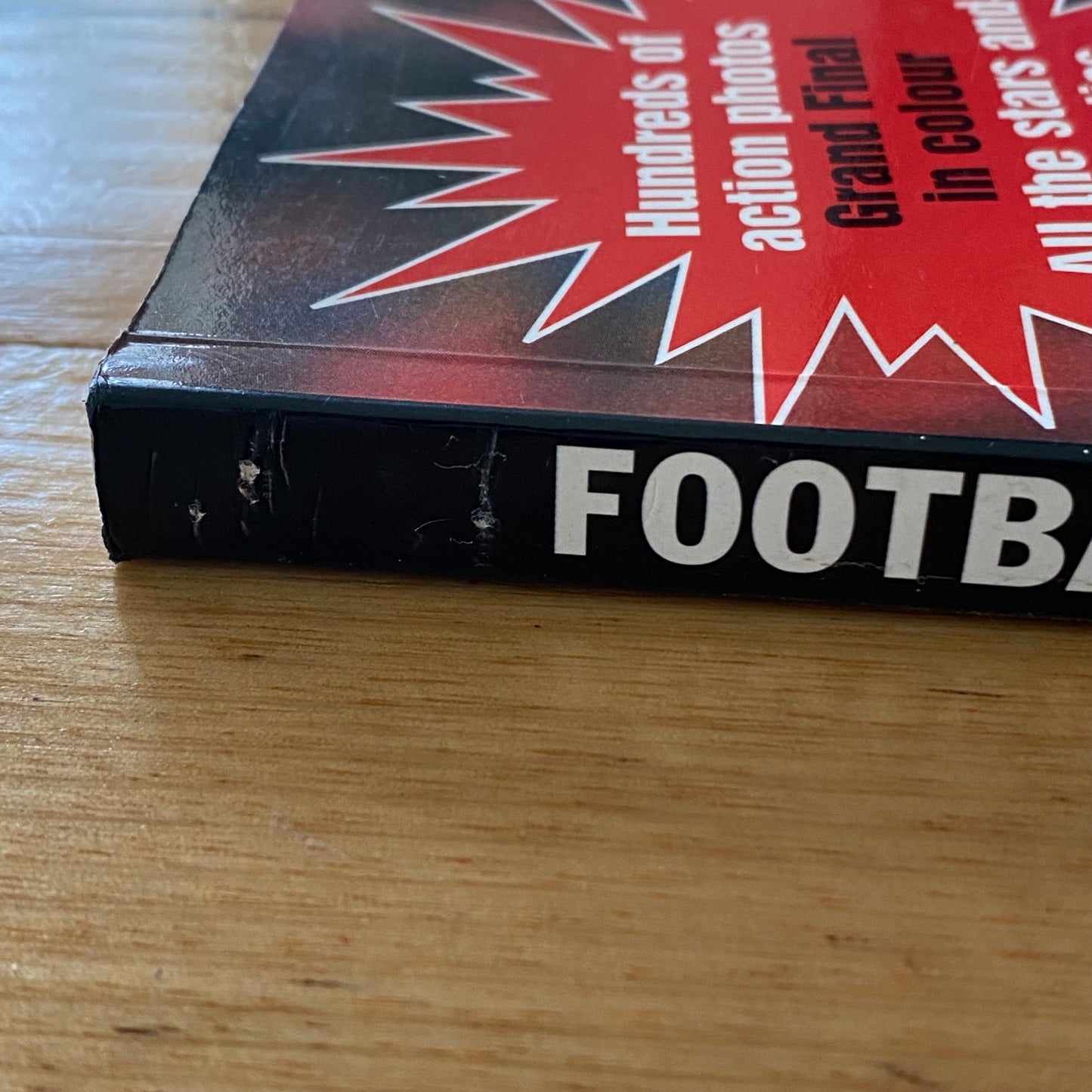 3AW Football Year 96 Book AFL Wayne Carey Cover Complete with Poster GD