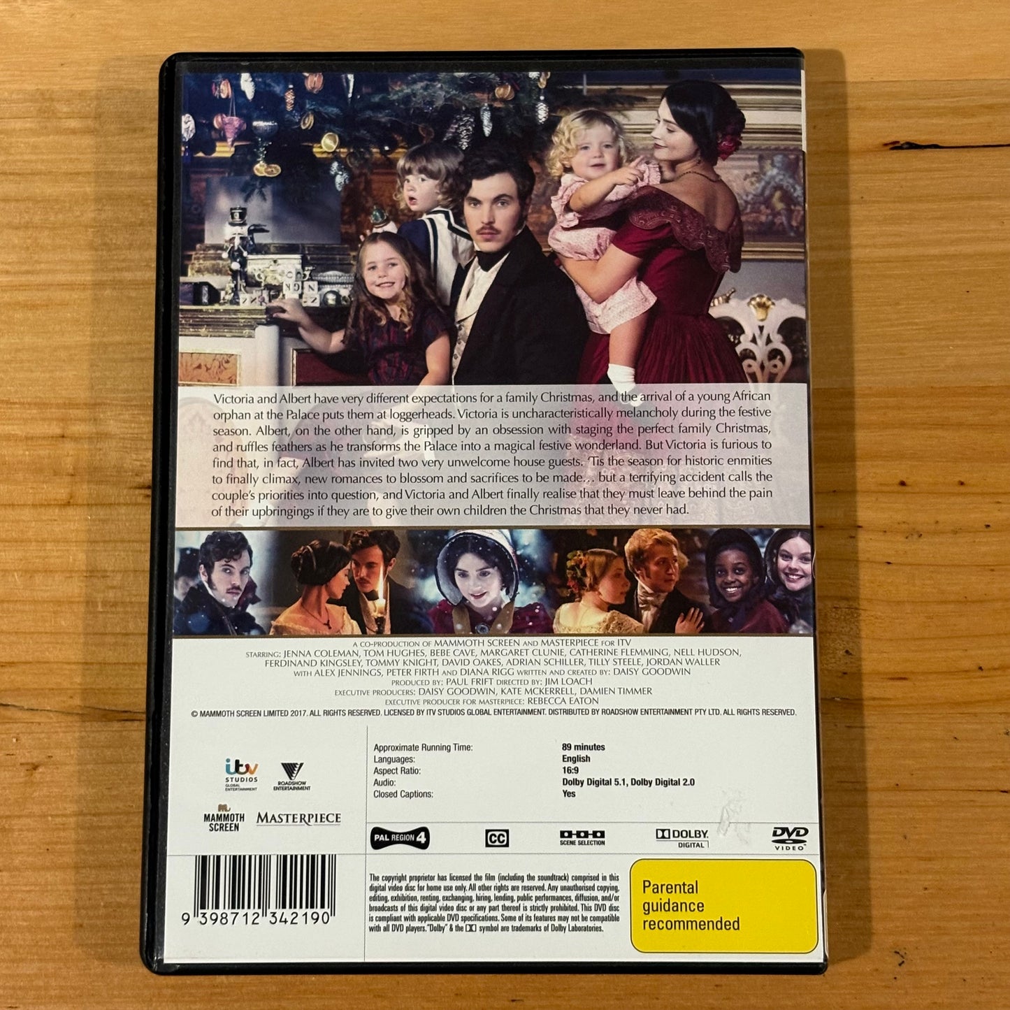 Victoria Christmas Special DVD Jenna Coleman ITV Studios Drama PAL 4 VGC