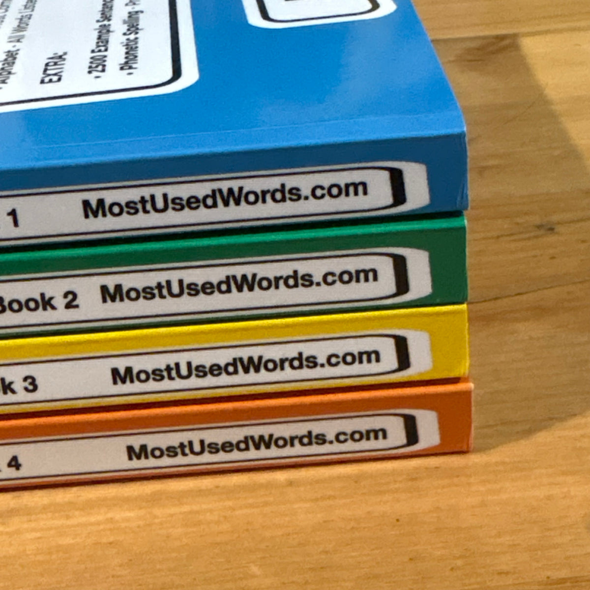 Spanish Frequency Dictionary all 4 books MostUsedWords Paperbacks VGC