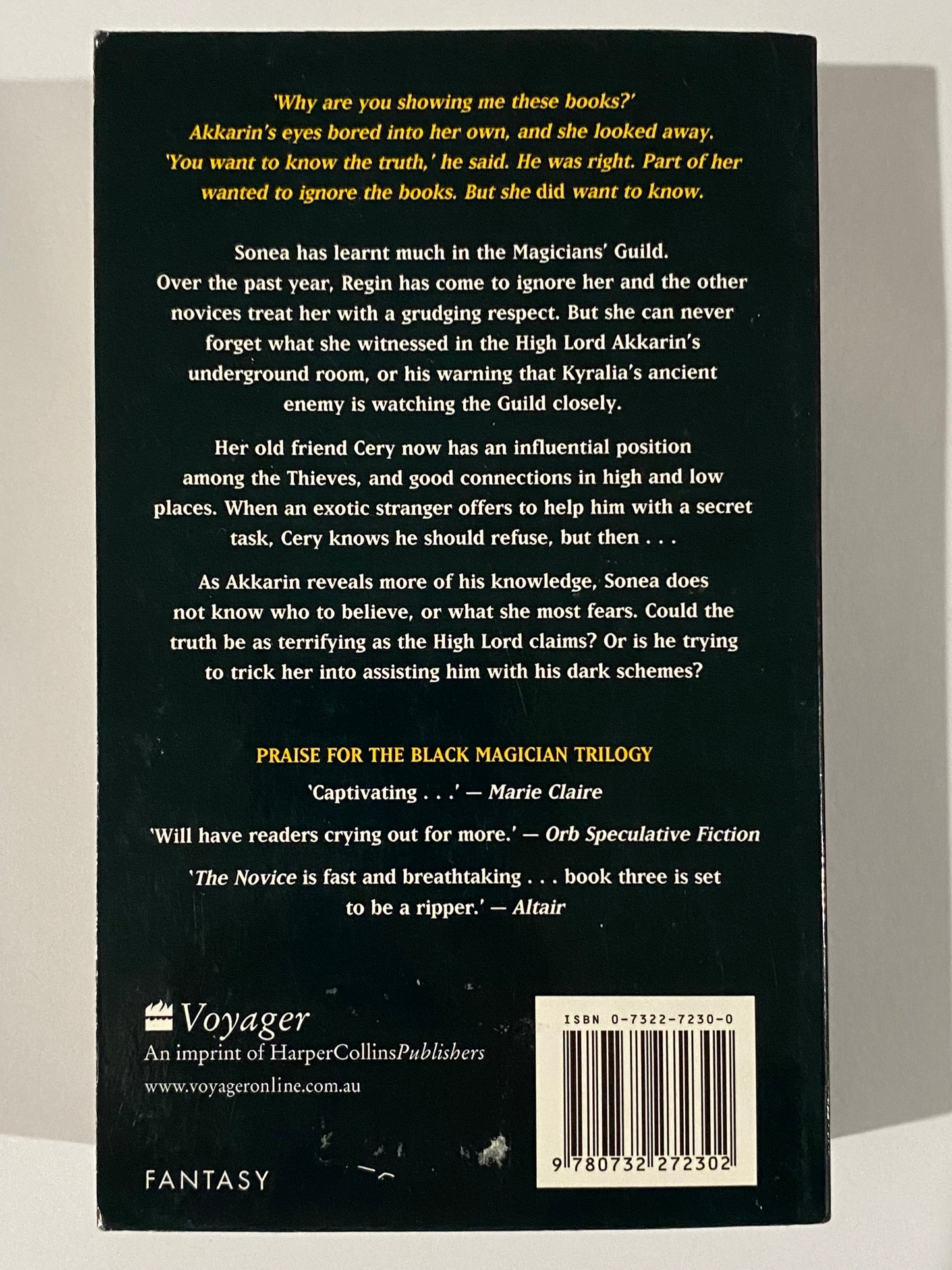 The Black Magician Trilogy by Trudi Canavan Complete Paperback VGC