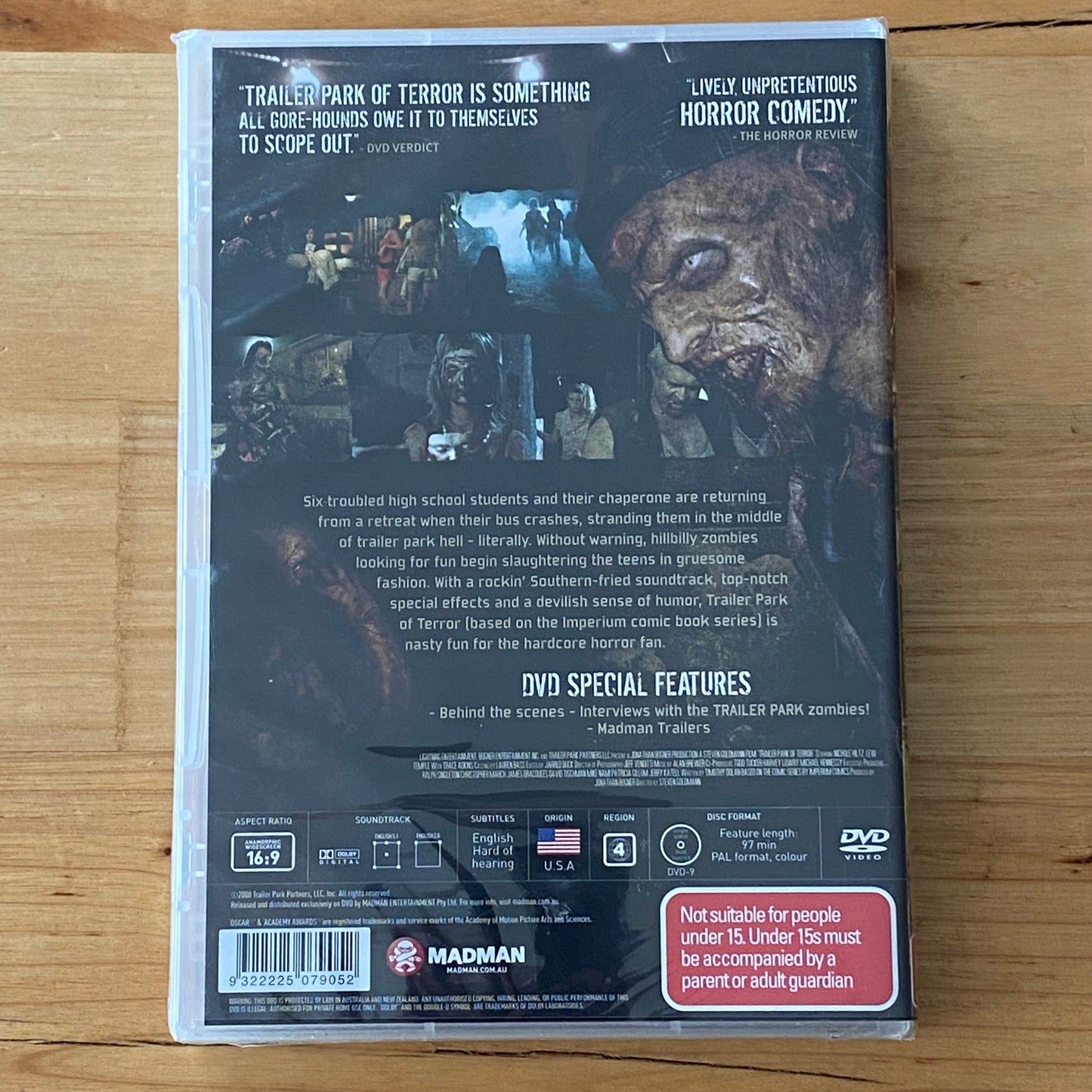 Trailer Park Of Terror DVD Horror PAL 4 New Sealed