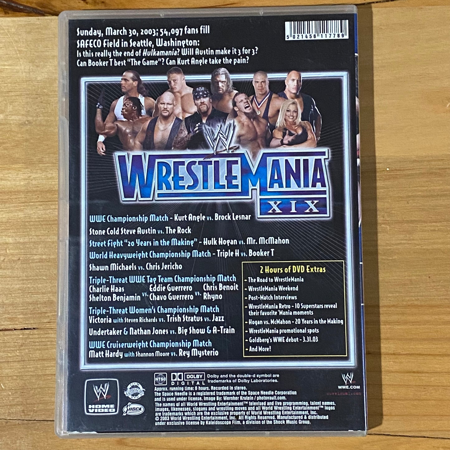 Wresting DVDs WWF WCW Bundle of 10 Mixed Titles Hours of Classic Brawls!