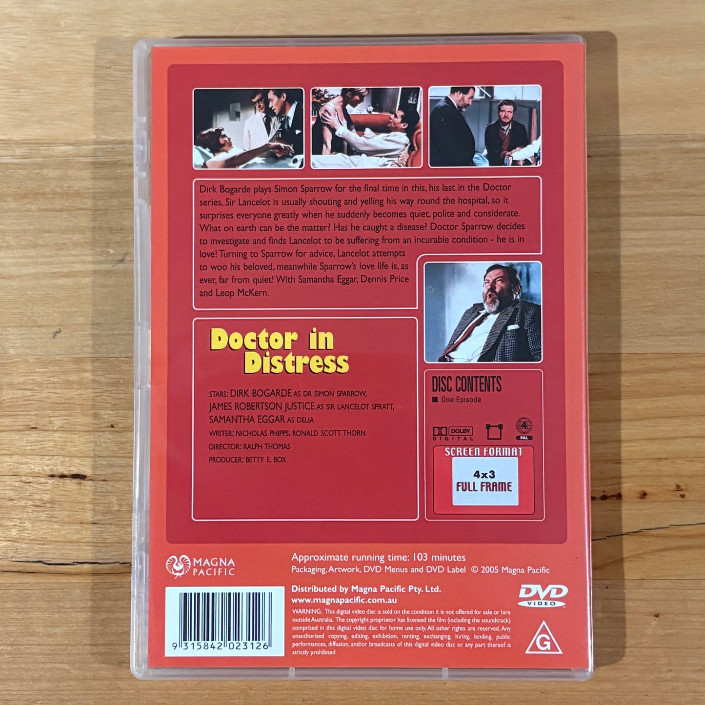 The Doctor Collection DVD Box-Set Classic British Comedy 3-Disc PAL 4 VGC