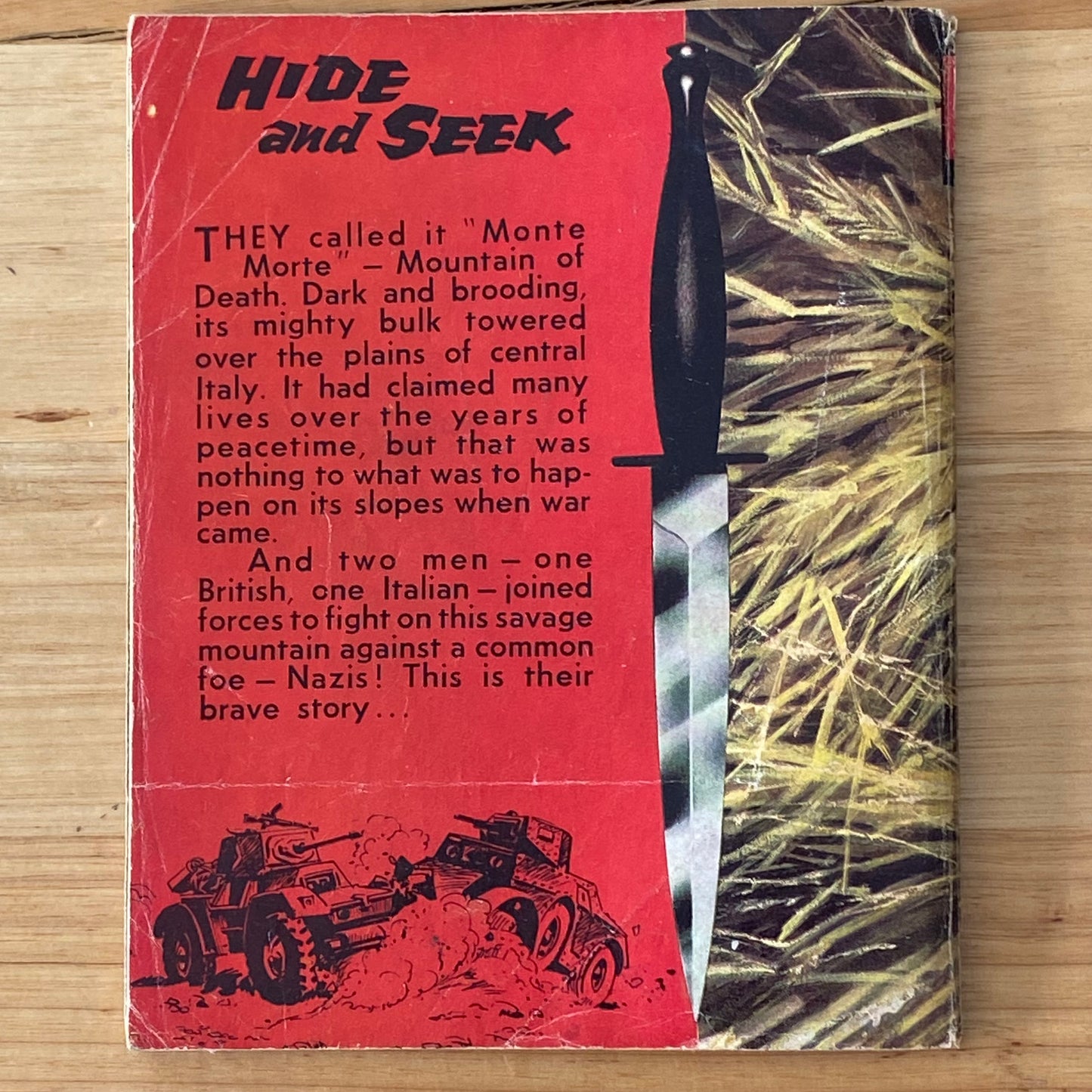 Commando War Comic #505 Hide And Seek 1970