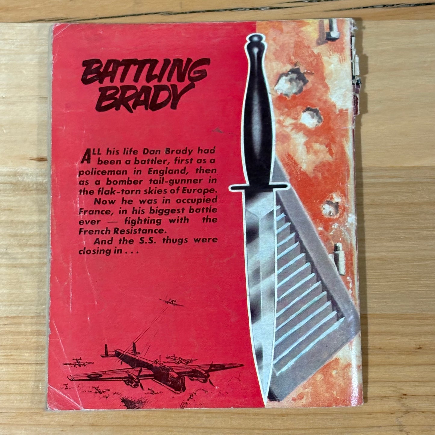 Commando War Comic #653 Battling Brady 1972