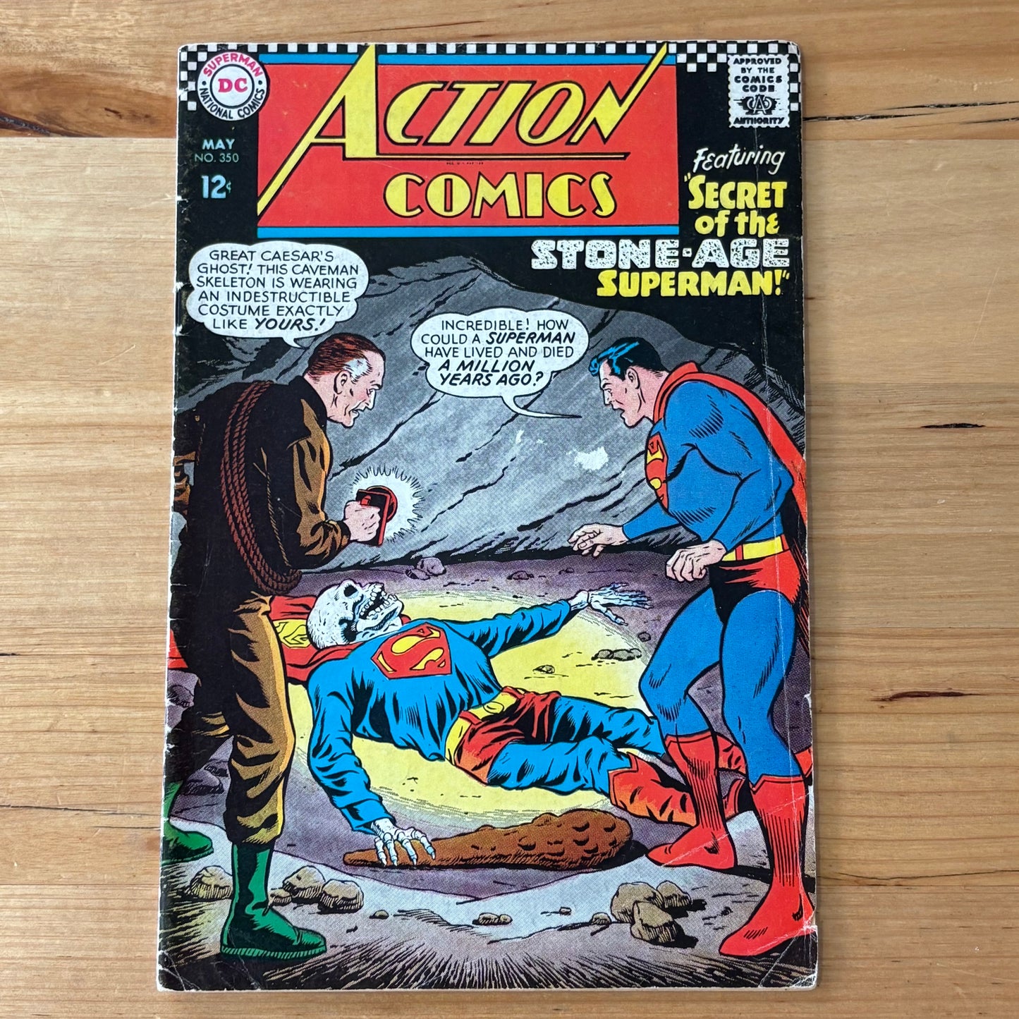 Action Comics (1938) #350 FR DC Comics Silver Age