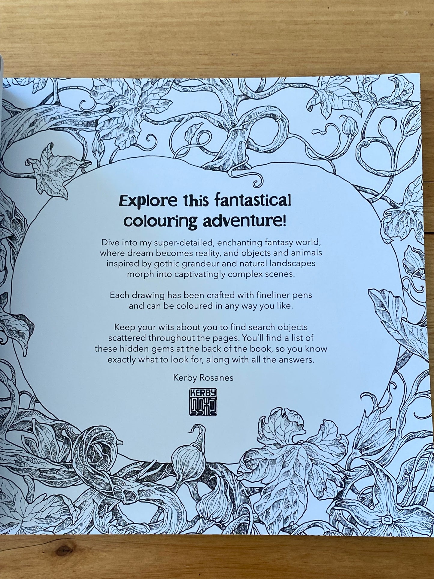 Wondermorphia Extreme Colouring & Search Challenge Kerby Rosanes Paperback 2020 GD
