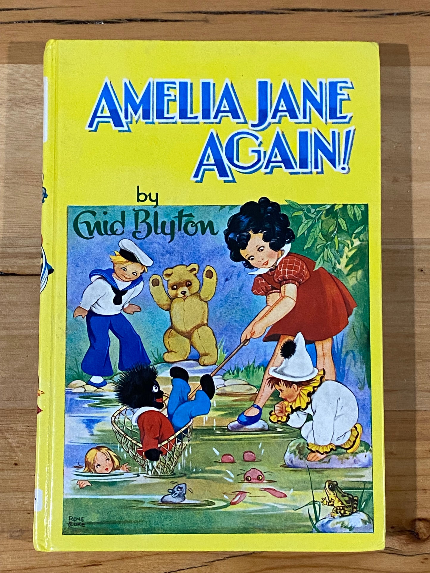 Amelia Jane Again & Naughty Amelia Jane by Enid Blyton 2 Book bundle
