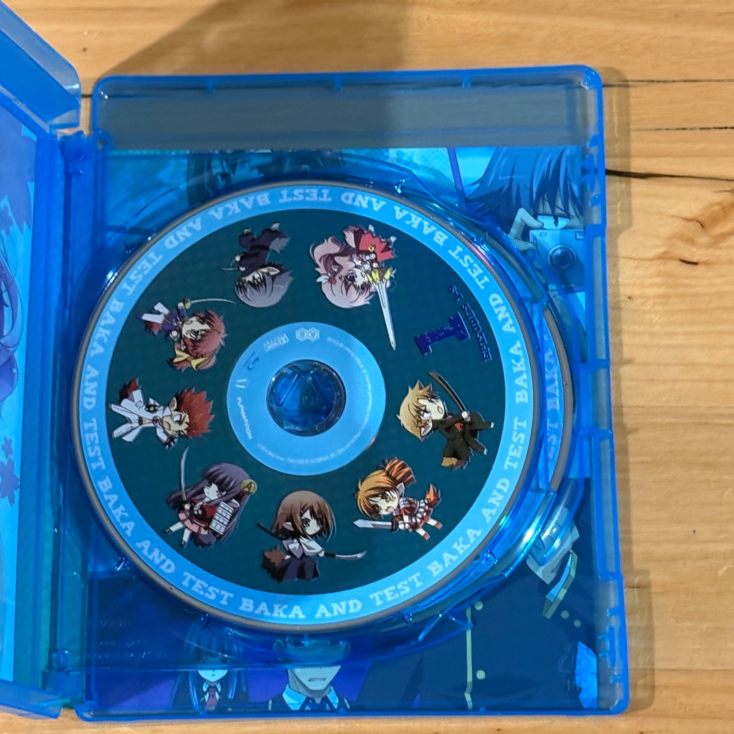 Baka And Test Summon The Beasts Blu-ray Anime Series 1 and 2 Collection Region A+B VGC