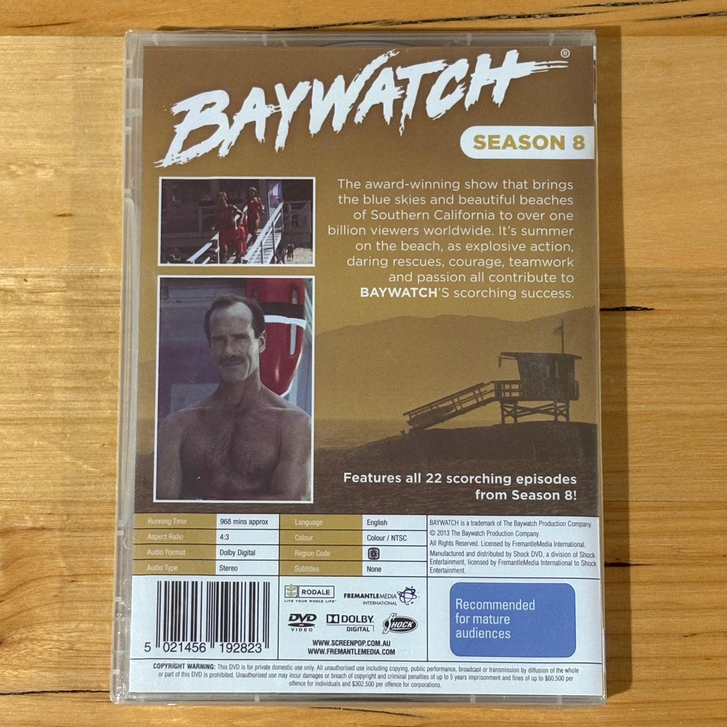 Baywatch Seasons 1,2,5,6 and 8 DVD NTSC 0 All New and Sealed