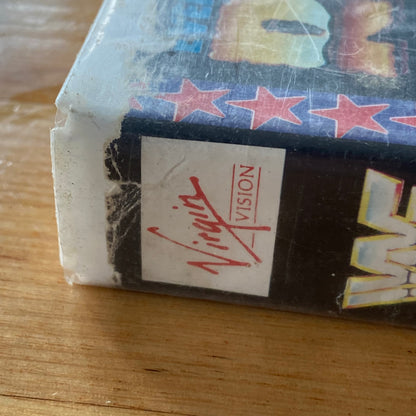 WWF Wrestling Royal Rumble 1990 VHS 3 Hours Long Ex-Rental GD