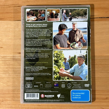 Gourmet Farmer Series 1 to 3 and Gourmet Farmer Afloat DVD Australian PAL 4 VGC