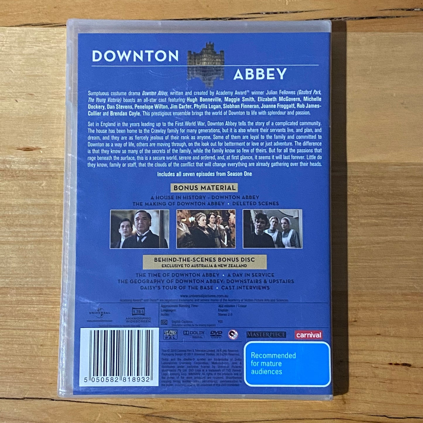 Downton Abbey Season 1, 3, 4 & 6 DVD PAL 2,4,5 Brand New Sealed