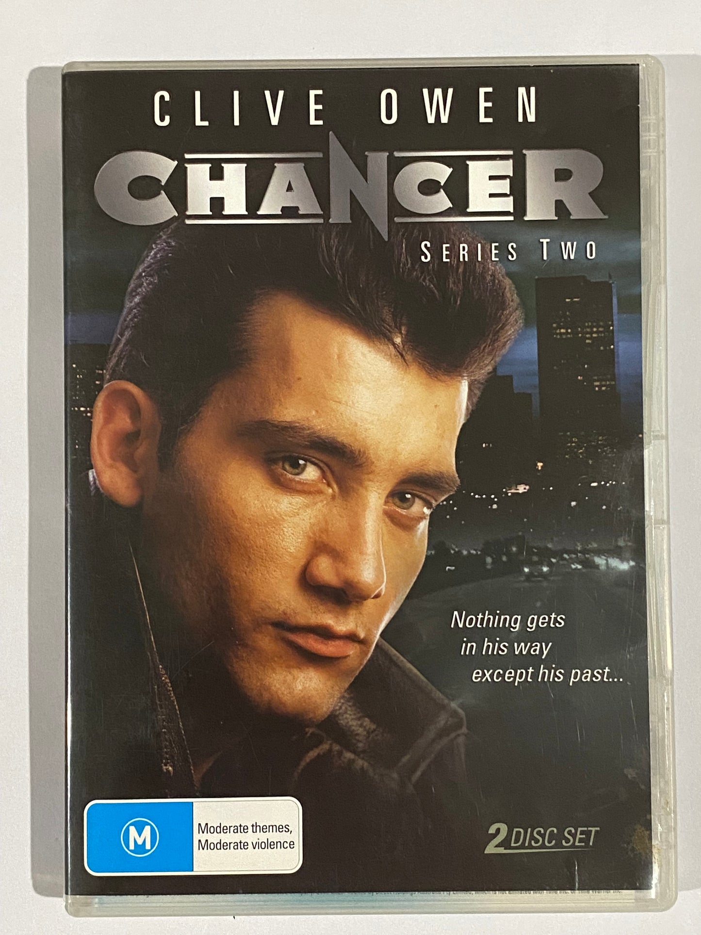 Chancer Clive Owen DVD Complete Set Series 1 & 2 PAL 4 4-Disc Set VGC