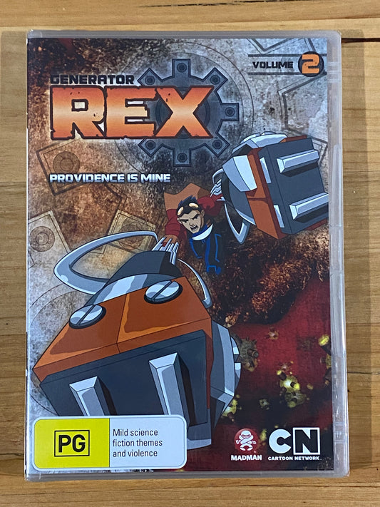 Generator Rex Volume 2 DVD Providence Is Mine PAL 4 New Sealed